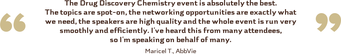 Drug Discovery Chemistry Testimonials