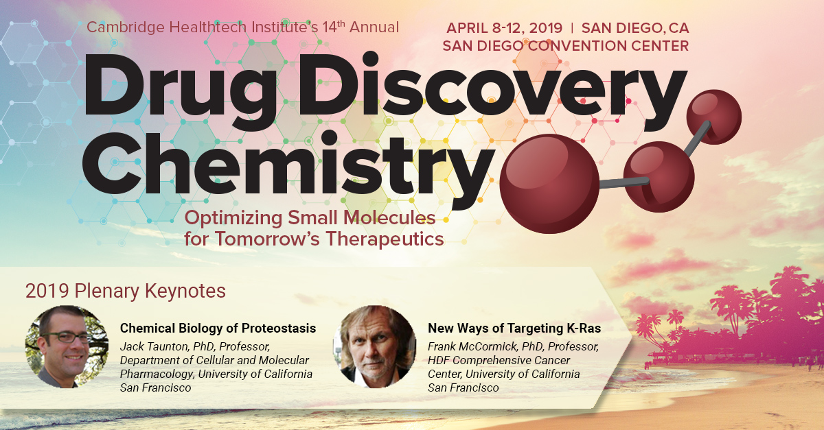 Drug Discovery Chemistry April 8 12 2019 San Diego Ca